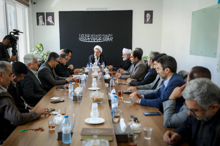 تصاویر / دیدار مدیران وزارت جهاد کشاورزی استان قزوین با امام جمعه قزوین