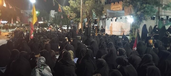 تصاویر/سوگواری مردم شهرستان ایوان در رثای شهادت اباعبدالله الحسین