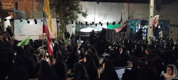 تصاویر/سوگواری مردم شهرستان ایوان در رثای شهادت اباعبدالله الحسین