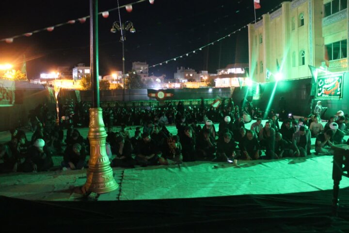 تصاویر/مراسم شب سوم محرم در شهرستان چرداول