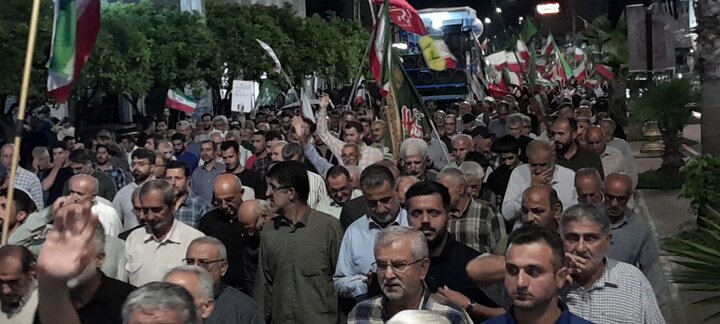 تصاویر/ عطر حسینی در صد و نهمین تجمع شبانه فریدونکنار