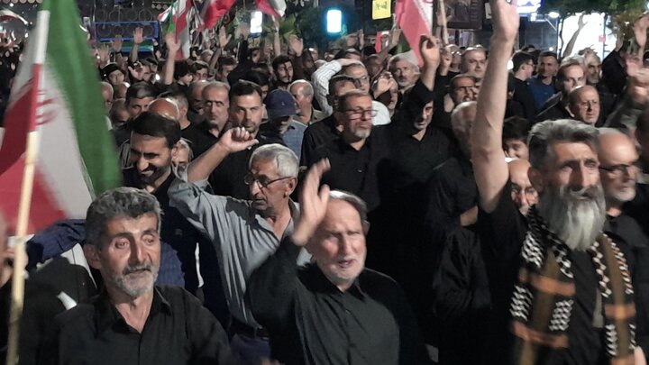 تصاویر/ عطر حسینی در صد و نهمین تجمع شبانه فریدونکنار
