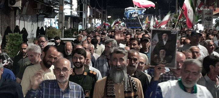 تصاویر/ عطر حسینی در صد و نهمین تجمع شبانه فریدونکنار