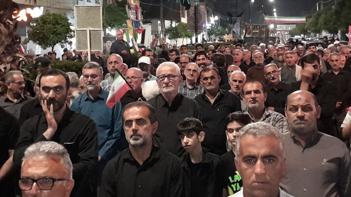 تصاویر/ عطر حسینی در صد و نهمین تجمع شبانه فریدونکنار