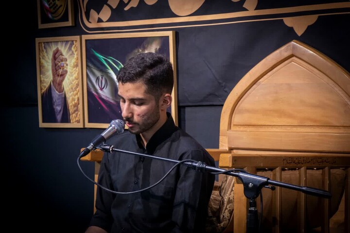 تصاویر| شب سوم مراسم عزاداری محرم رهپویان وصال