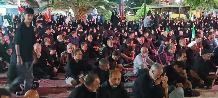 تصاویر/راهپیمایی و تجمع حماسی عزاداران حسینی و هیئت های مذهبی در ساوه