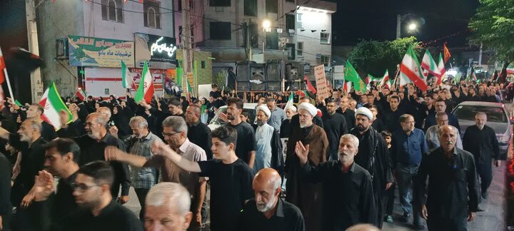 تصاویر/راهپیمایی و تجمع حماسی عزاداران حسینی و هیئت های مذهبی در ساوه