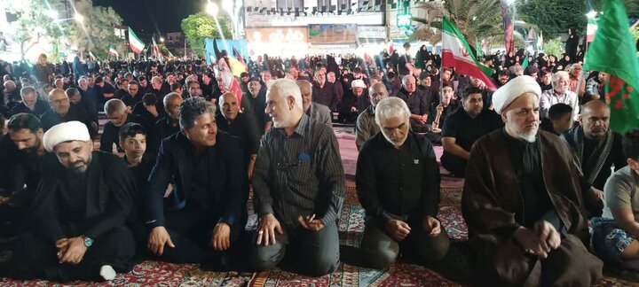 تصاویر/راهپیمایی و تجمع حماسی عزاداران حسینی و هیئت های مذهبی در ساوه