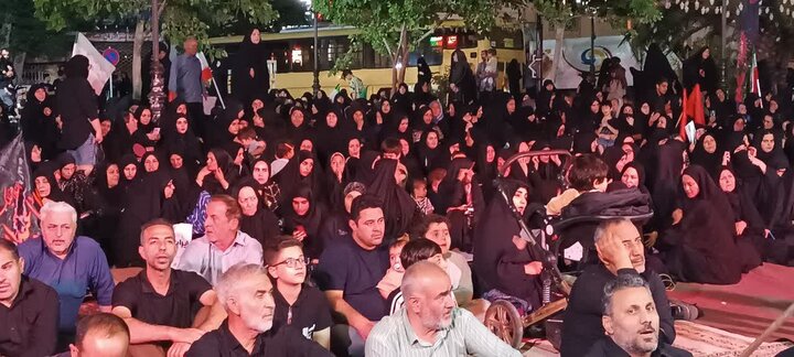 تصاویر/راهپیمایی و تجمع حماسی عزاداران حسینی و هیئت های مذهبی در ساوه