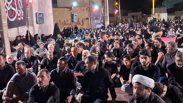 تصاویر/تجلی شور و ارادت در شب سوم محرم ۱۴۰۵ در کارچان