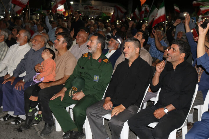 تصاویر/برگزاری مراسم گرامیداشت اولین سالگرد شهدای جنگ 12 روزه در خمین