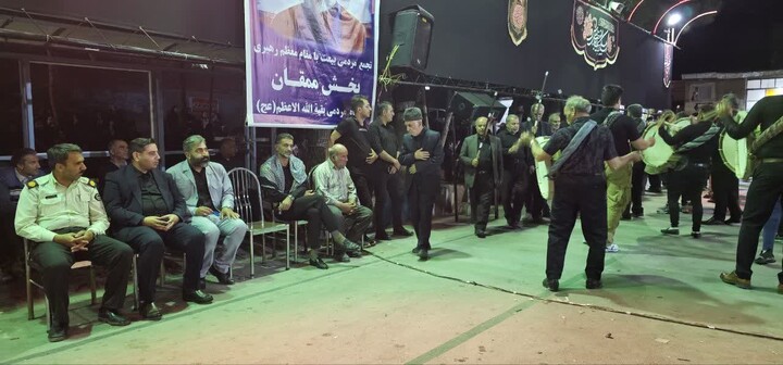 تصاویر/ سوگواری شهر ممقان در سنگر خیابان