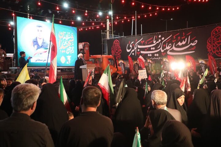 تصاویر/ اجتماع مردمی «شب‌های اقتدار حسینی»