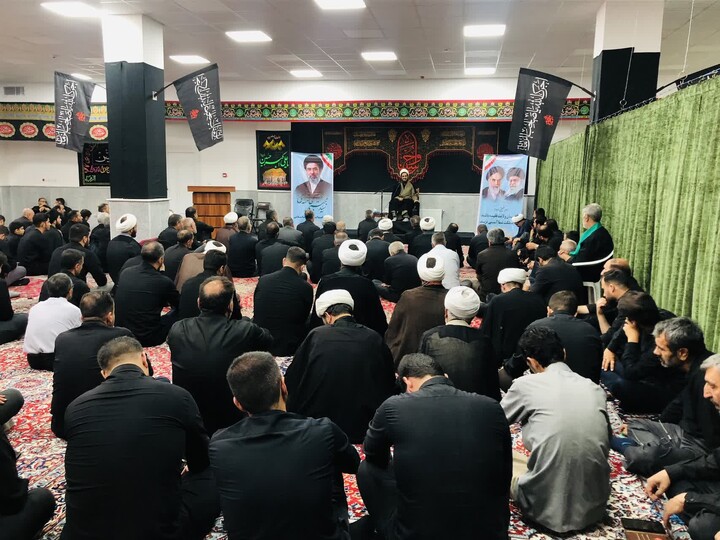 تصاویر / برگزاری مراسم روضه در دفتر امام جمعه ملایر