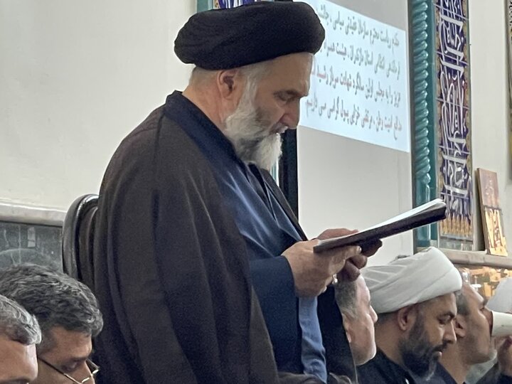 تصاویر/ حضور امام جمعه شهرستان نوشهر در بزرگداشت شهید مرتضی خزایی پول