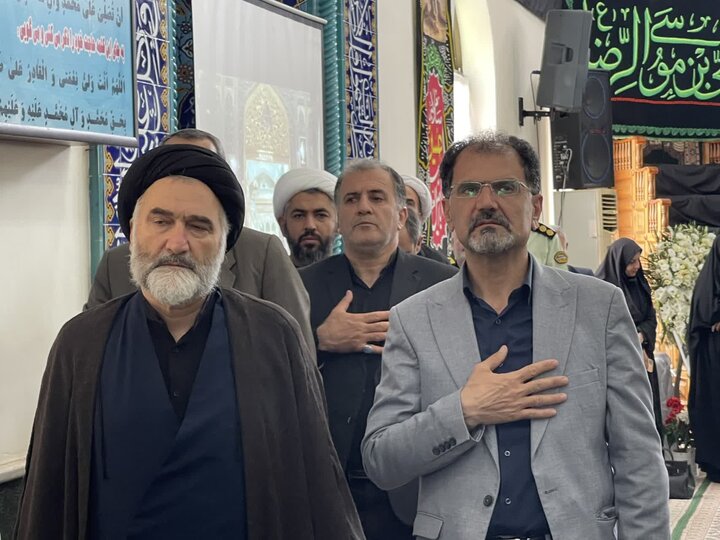 تصاویر/ حضور امام جمعه شهرستان نوشهر در بزرگداشت شهید مرتضی خزایی پول