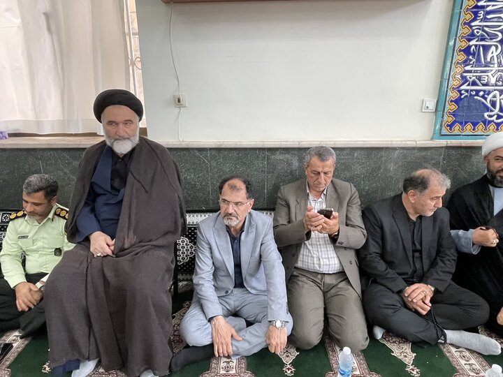 تصاویر/ حضور امام جمعه شهرستان نوشهر در بزرگداشت شهید مرتضی خزایی پول