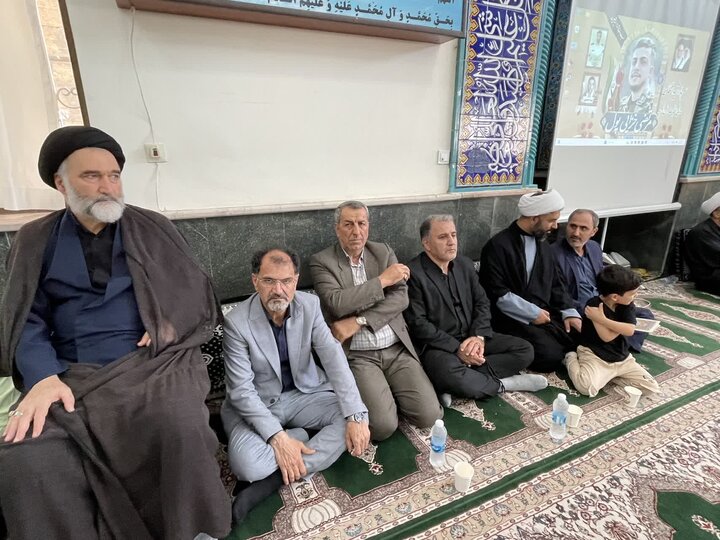 تصاویر/ حضور امام جمعه شهرستان نوشهر در بزرگداشت شهید مرتضی خزایی پول