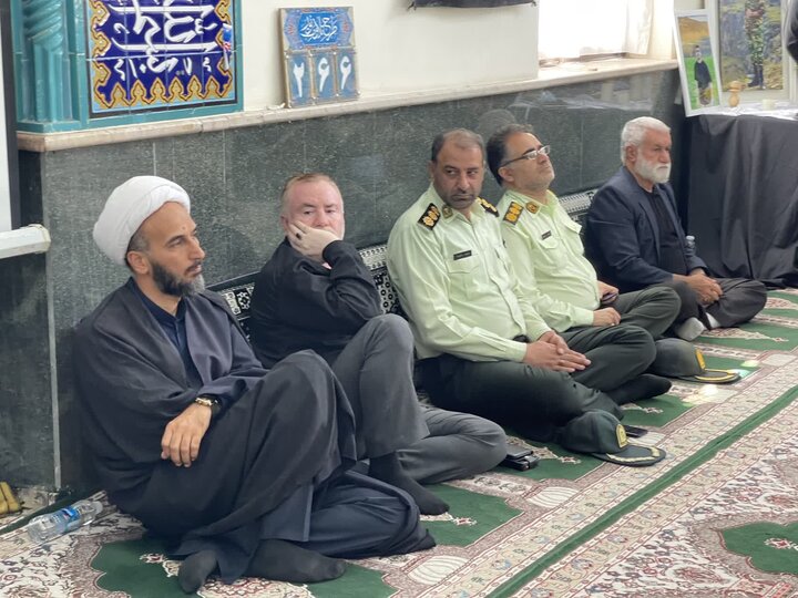 تصاویر/ حضور امام جمعه شهرستان نوشهر در بزرگداشت شهید مرتضی خزایی پول