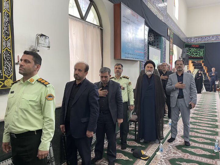 تصاویر/ حضور امام جمعه شهرستان نوشهر در بزرگداشت شهید مرتضی خزایی پول