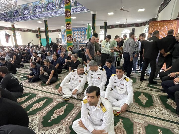 تصاویر/ حضور امام جمعه شهرستان نوشهر در بزرگداشت شهید مرتضی خزایی پول