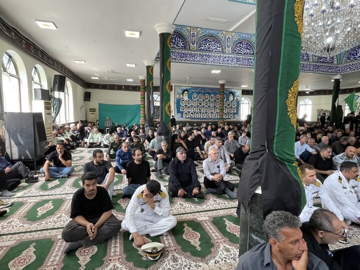 تصاویر/ حضور امام جمعه شهرستان نوشهر در بزرگداشت شهید مرتضی خزایی پول
