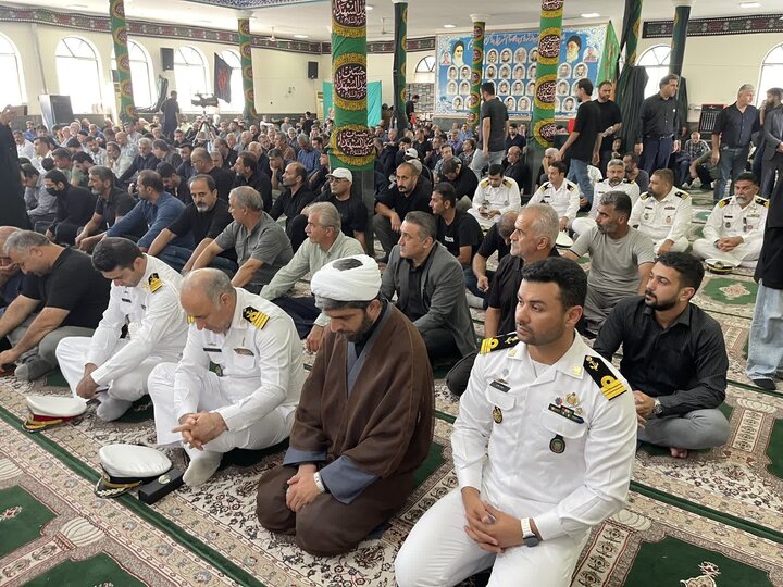 تصاویر/ حضور امام جمعه شهرستان نوشهر در بزرگداشت شهید مرتضی خزایی پول