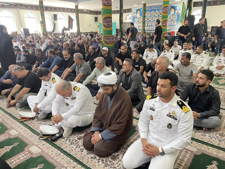تصاویر/ حضور امام جمعه شهرستان نوشهر در بزرگداشت شهید مرتضی خزایی پول