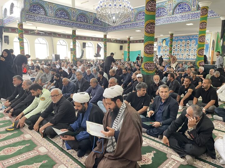 تصاویر/ حضور امام جمعه شهرستان نوشهر در بزرگداشت شهید مرتضی خزایی پول