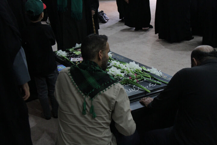 تصاویر/ چهل و هفتمین سالروز شهادت شهید عاشوری