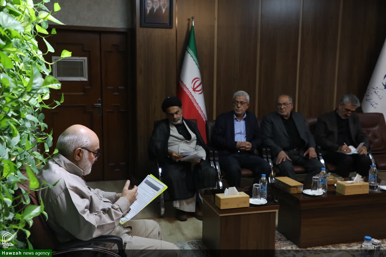 استاندار خوزستان در دیدار با محمدجلال مآب، رئیس ستاد بازسازی عتبات عالیات کشور