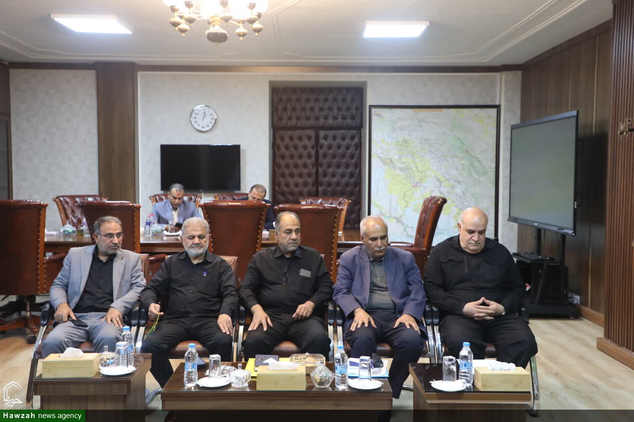 استاندار خوزستان در دیدار با محمدجلال مآب، رئیس ستاد بازسازی عتبات عالیات کشور