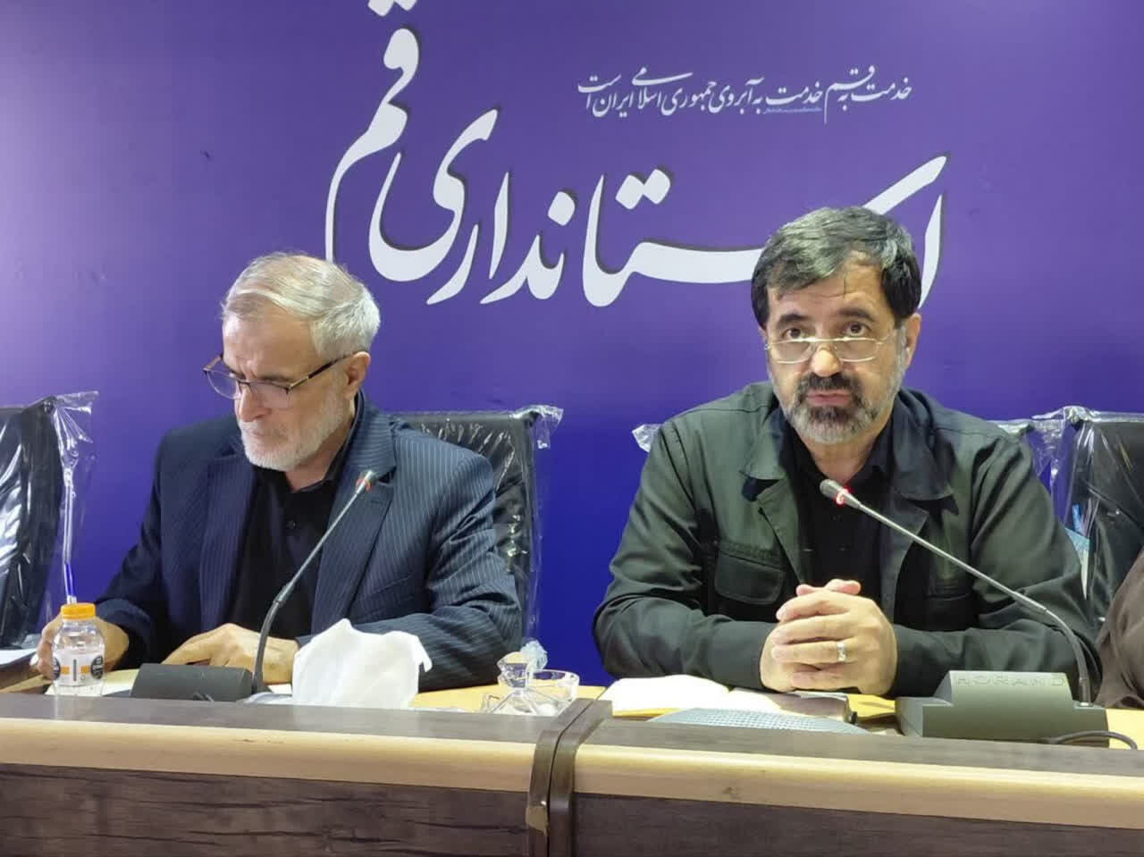 گزارشی از جلسه هماهنگی مراسم تشییع پیکر مطهر رهبر شهید در قم / «حرم تا جمکران» مسیر عاشقان قائد امت