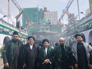 تصاویر/ مجمعِ علماء و خطباء حیدرآباد نے عزاخانہ بی بی کا الاوہ میں حاضری دی اور زیارت کی سعادت حاصل کی