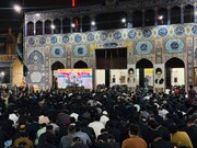 تصاویر/ ملیر کراچی میں دو محرم الحرام کی مجلسِ عزا کا انعقاد، عزادارانِ امام حسینؑ کے غم و اندوہ سے فضا سوگوار