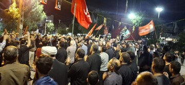 تصاویر/ اقامه عزای حسینی در شهرستان ایوان