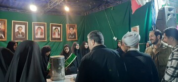 تصاویر / حضور امام جمعه مراغه در جمع خادمان مواکب مردمی مراغه