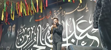 تصاویر/صد و دهمین تجمع حماسی عزاداران حسینی در ساوه