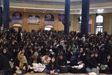 فیلم | مراسم شیرخوارگان حسینی در مصلی ایلام