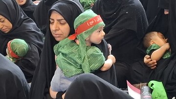 تصاویر/ همایش شیرخوارگان حسینی هیئت علی اصغری چهارسوق آران و بیدگل