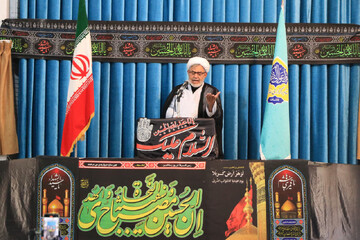 تصاویر| مراسم عبادی سیاسی نماز جمعه قاین