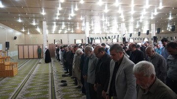 تصاویر/ آیین عبادی سیاسی نماز جمعه شهرستان زهک