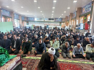 تصاویر| نماز جمعه عبادی سیاسی خوسف