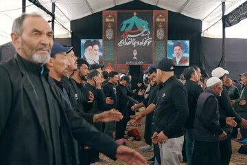 تصاویر/ حال‌وهوای حسینی در کرگل هند؛ اجتماع پرشور عزاداران در حسینی پارک
