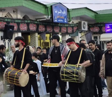 تصاویر/ استقبال از دمام زنان شهرستان بابل در بقعه متبرکه امامزاده ابراهیم (ع) آمل