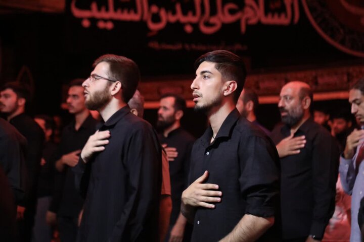 تصاویر/مراسم سوگواری شب چهارم محرم در مصلی ارومیه