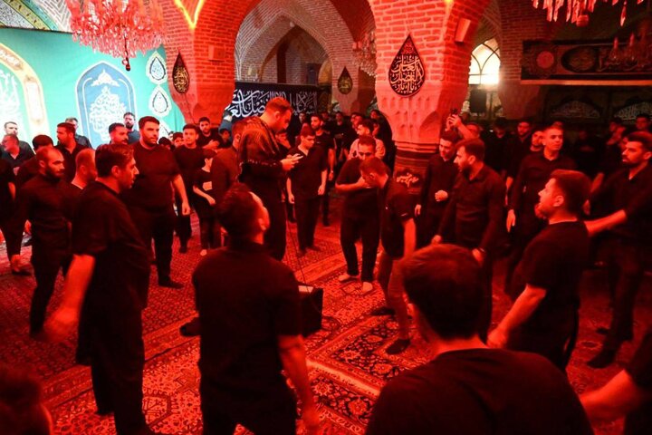 تصاویر/ مراسم سوگواری شب چهارم محرم در مسجد سردار ارومیه