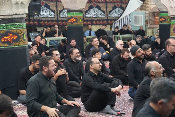 تصاویر/ مراسم سوگواری شب چهارم محرم در مسجد سردار ارومیه