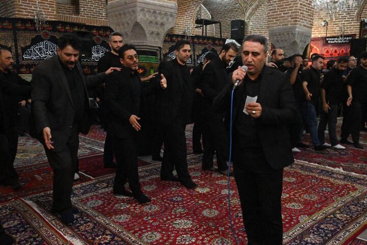 تصاویر/ مراسم سوگواری شب چهارم محرم در مسجد سردار ارومیه