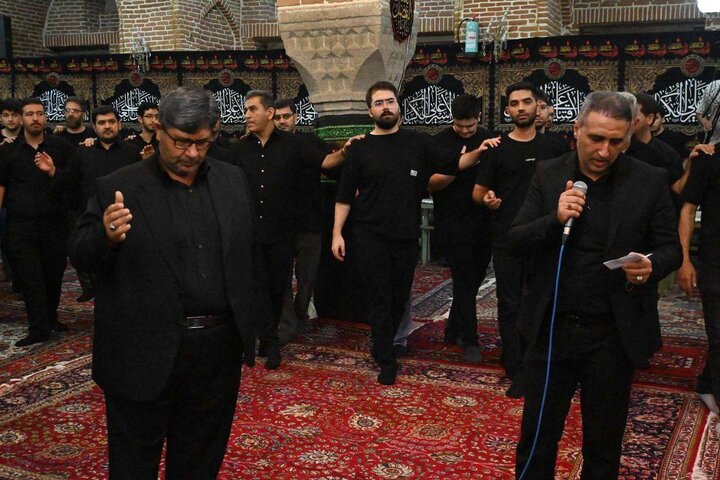 تصاویر/ مراسم سوگواری شب چهارم محرم در مسجد سردار ارومیه